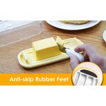 Butter Container Factory - OEM ODM Silicone Base with Lid Knife