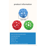 Pet Toy Ball Factory - OEM Wholesale Hollow TPR Plastic Bell