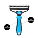 Pet Grooming Brush Manufacturer - OEM Private Label 2-in-1 Rake