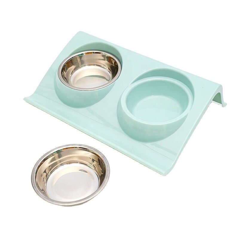 Pet Stainless Steel Bowls Factory - OEM Wholesale No Spill Non-Skid