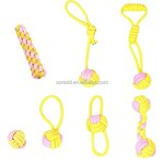 Dog Rope Toy Manufacturer - OEM Knotted Woven Eco-Friendly Cotton