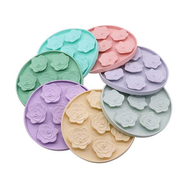 Pet Licking Mat Manufacturer - OEM 2024 New Rose-petal Silicone