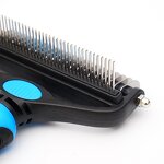 Pet Grooming Brush Manufacturer - OEM Private Label 2-in-1 Rake