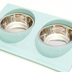 Pet Stainless Steel Bowls Factory - OEM Wholesale No Spill Non-Skid