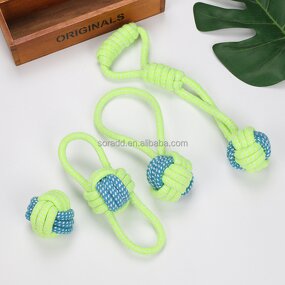 Dog Rope Toy Manufacturer - OEM Knotted Woven Eco-Friendly Cotton