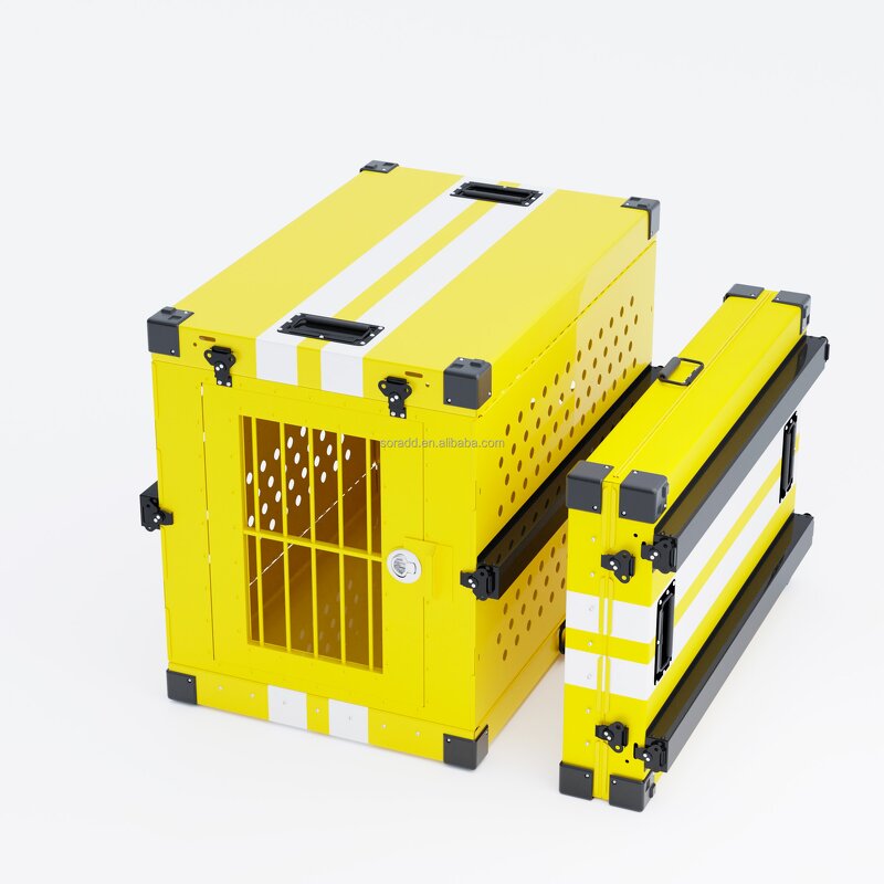 Pet Dog Crate Factory - OEM 2024 Stainless Large Foldable Wheels