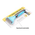 Pet Grooming Comb Factory - OEM Stainless Steel 23+12 Teeth