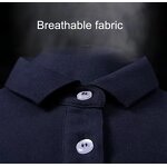 Men's Polo Shirt Factory - OEM High Quality Short Sleeve Business Style Plus Size