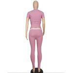 Women's Vest Set Manufacturer - OEM Hot Selling New Fashion Threaded Elegant Solid Color