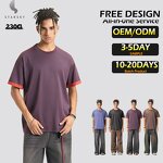 Men's T-Shirt Factory - OEM Custom Men's Sports Oversize Contrast Color Mesh