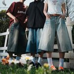 Men's Cargo Shorts Supplier - OEM Custom American Style Retro Washed Loose