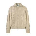Men's Pullover Sweater Factory - OEM Winter New American Retro Simple Two-piece Jacquard