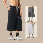 Men's Sweat Shorts Factory - OEM Custom logo Embroidery Double Waist Running