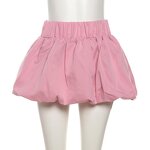 Women's Leather Skirts Supplier - OEM Sexy New Arrivals PU Leather Pleated High Waisted