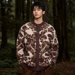 Men's Pullover Sweater Manufacturer - OEM Winter Men's Fashion Retro Tie Dye Gradient