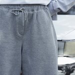 Men's Sweatpants Manufacturer - OEM Men's Hip-hop Colored Star Patched Embroidered Baggy