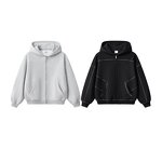 Men's Hoodie Supplier - OEM Men's Heavy High Quality Luxury Zip up Thickened