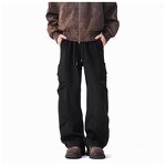 Men's Sweatpants Manufacturer - OEM 2025 Oversized Heavyweight Trendy Wide Leg High Waist