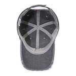 Men's Baseball Cap Manufacturer - OEM American Vintage Washed Custom Embroidery 6 Panel