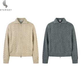 Men's Pullover Sweater Factory - OEM Winter New American Retro Simple Two-piece Jacquard