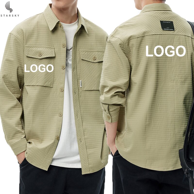 Men's Jacket Factory - OEM High Quality Spring Autumn Casual Waterproof Lightweight