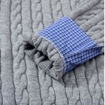 Men's Cardigan Manufacturer - OEM 2025 Winter Retro Loose High Collar Knitted Casual