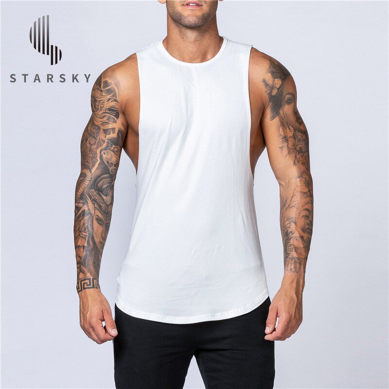Men's Vest Supplier - OEM Oversized Sleeveless Summer Loose Quick-drying Solid