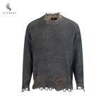 Men's Pullover Sweater Manufacturer - OEM Half Zipper Knit Autumn Men's Korean Version