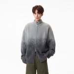 Men's Coat Supplier - OEM New Design Wholesale Custom Fur Collar Hooded Knitwear