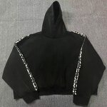 Tracksuit Supplier - OEM High Street French Terry Leopard Print Double Layer