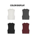 Men's Tank Tops Manufacturer - OEM Men's Casual Pure Cotton Comfortable Fitness
