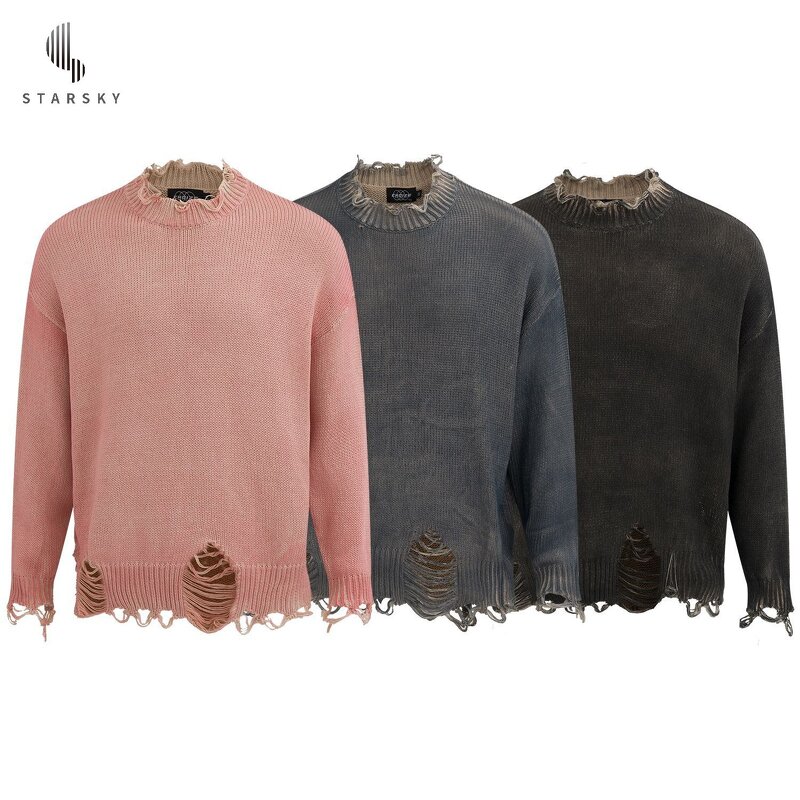 Men's Pullover Sweater Manufacturer - OEM Half Zipper Knit Autumn Men's Korean Version
