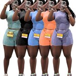 Women's Two-piece Set Manufacturer - OEM Women Clothing Fashion Sexy Hollow Button Knitted