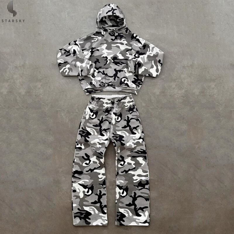 Sweatpants and Hoodie Set Factory - OEM Custom High Quality Luxury Heavyweight Baggy