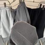 Men's Shorts Supplier - OEM Men's Solid Hot Cropped Drawstring Wide Leg