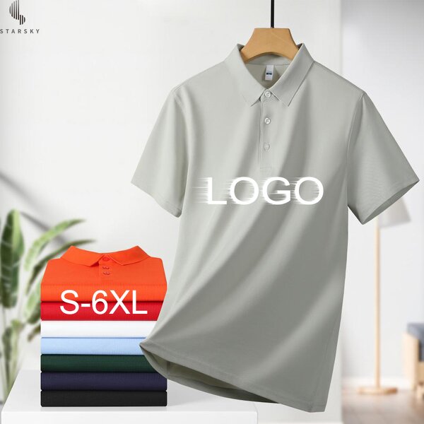 Men's Polo Shirts Supplier - OEM Custom logo Elegant Luxury Designer Plus Size