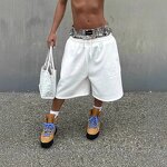 Men's Shorts Manufacturer - OEM American Style Knitted Elastic Waist Straight