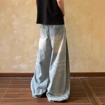 Men's Jeans Manufacturer - OEM 2025 American High Street Retro Straight Denim