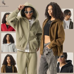 Men's Hoodies Factory - OEM Men's Oversized Boxy Fit 350G Heavyweight Custom