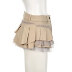 Women's Skirt Manufacturer - OEM Elegant Women's New Solid Color Peplum Bubble Puffy