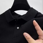 Men's Polo Shirt Factory - OEM High Quality Luxury O-neck Short Sleeve Knitted