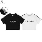 Women's T-Shirt Factory - OEM Summer Loose Hip Hop Style Letter Printing Oversize