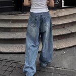 Women's Jeans Factory - OEM Wholesale Lazy Style Selvedge Button Design Sense