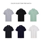 Men's Polo Shirt Supplier - OEM Custom Blank logo Cotton Polyester Knitted Button
