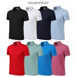 Men's Polo Shirt Factory - OEM Wholesale Luxury Knitted Stretchable Plus Size