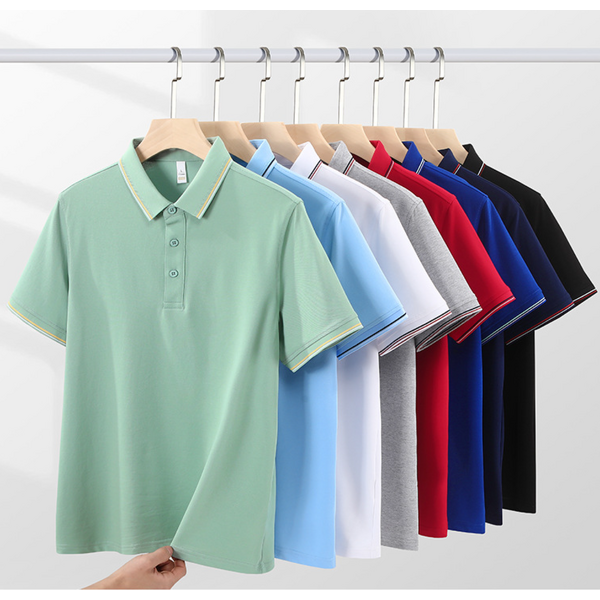 Men's Polo Shirt Factory - OEM High Quality Short Sleeve Business Style Plus Size