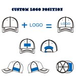 Men's Baseball Cap Manufacturer - OEM American Vintage Washed Custom Embroidery 6 Panel