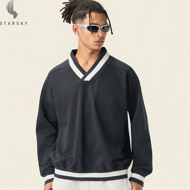 Men's Vest Supplier - OEM Men's Casual Raw Edge Short Sleeve Cropped Boxy