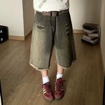 Men's Jeans Shorts Manufacturer - OEM Wholesale Retro Denim Summer New Arrival