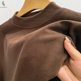 Men's T-Shirt Factory - OEM Customized Double-sided Fleece Inner